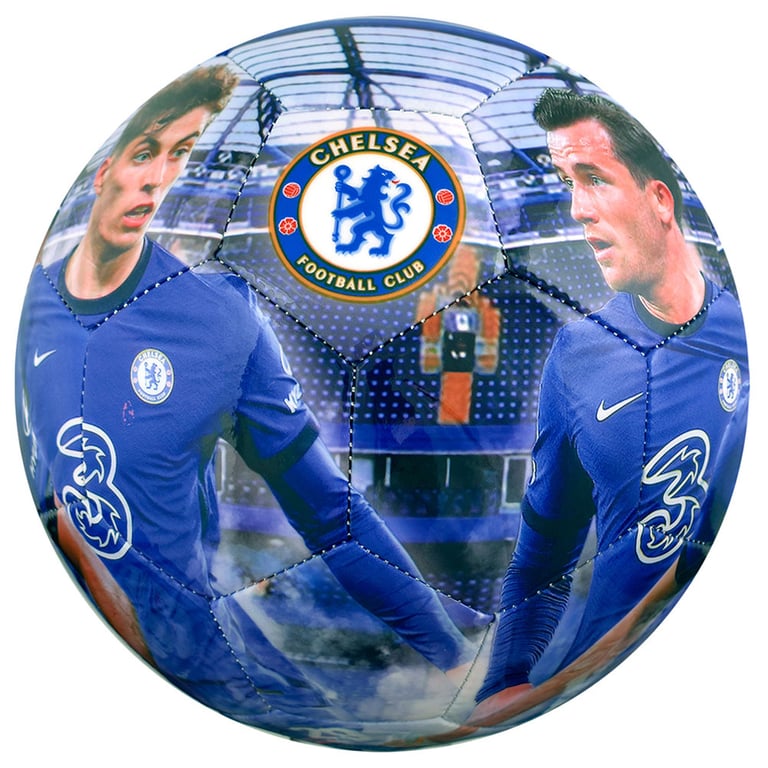 Chelsea FC Players Photo Football - High Spec Digital Print Featuring 2020-21 Premier League Squad Stars