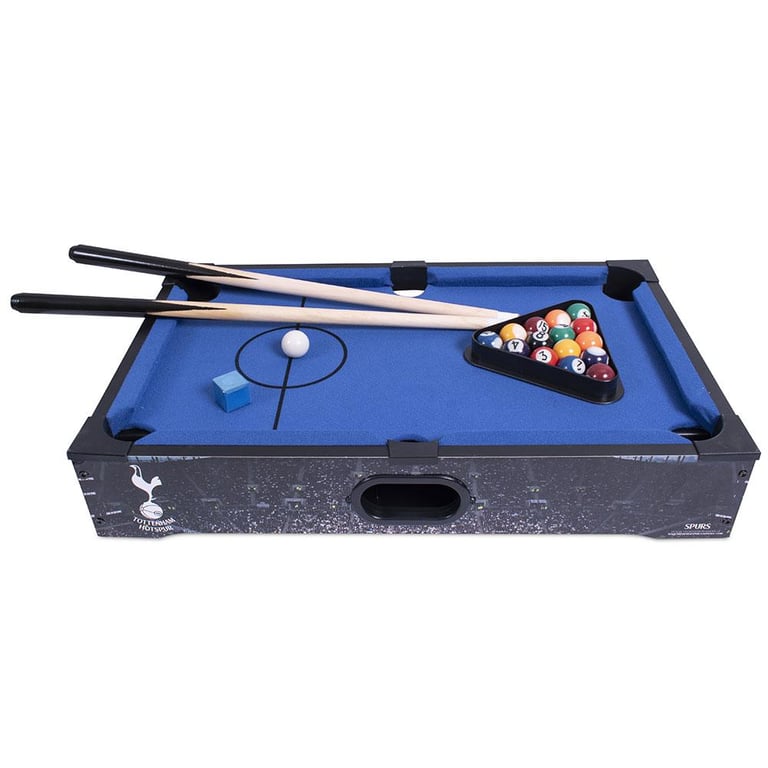 Tottenham Hotspur FC 20 inch Stadium Pool Table - Official Team Design with Realistic Graphics and Eight-Ball Gameplay