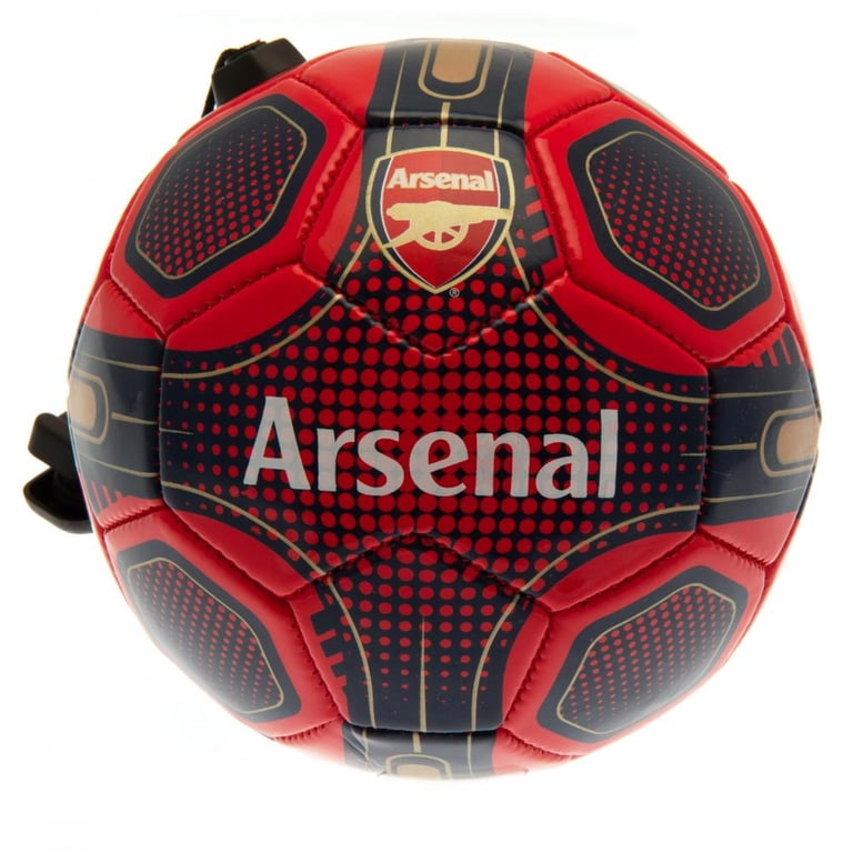 Arsenal FC Size 2 Full Colour Skills Trainer Ball - Improve Passing & Control