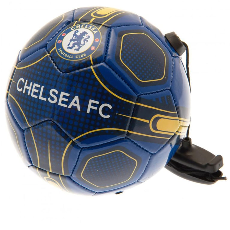 Chelsea FC Size 2 Full Colour Crest Training Ball with Navy Detail