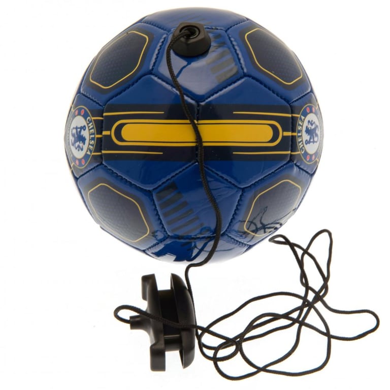 Chelsea FC Size 2 Full Colour Crest Training Ball with Navy Detail