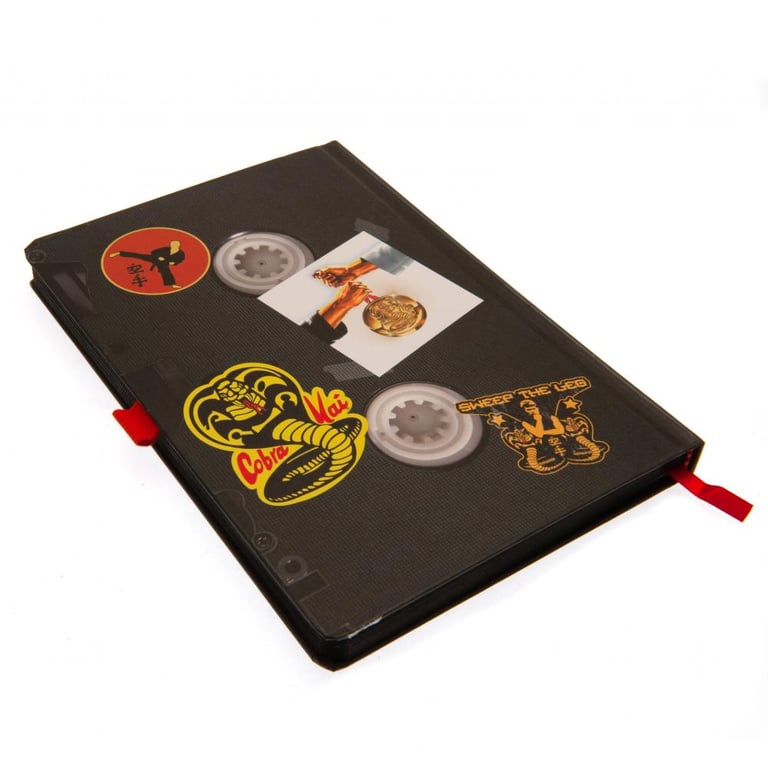 Cobra Kai Premium Retro VHS Notebook - Lined Pages & Classic TV Series Design