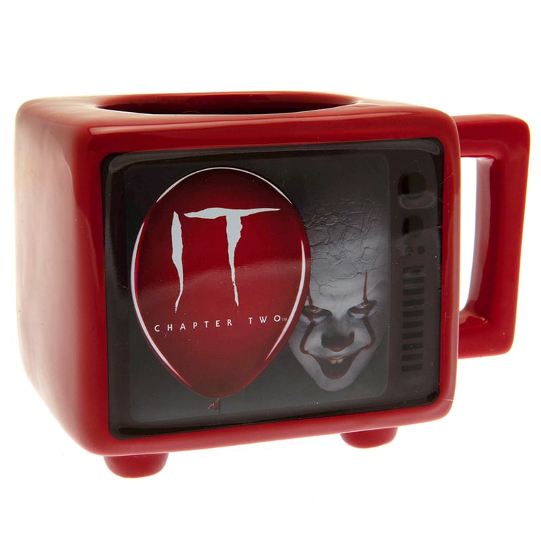IT Retro TV Heat Changing 3D Mug - Pennywise Artwork Home Decor Coffee Cup