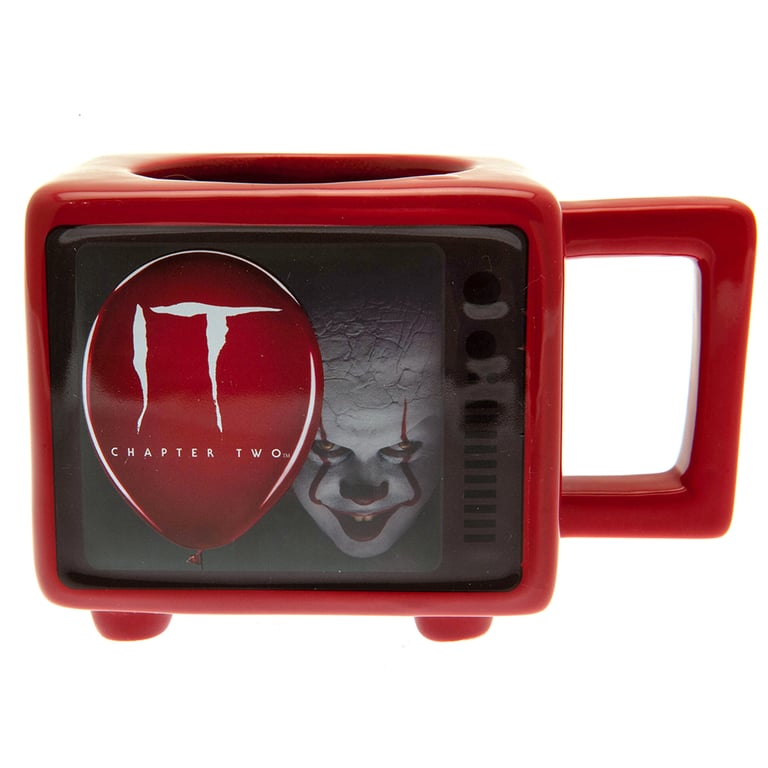 IT Retro TV Heat Changing 3D Mug - Pennywise Artwork Home Decor Coffee Cup