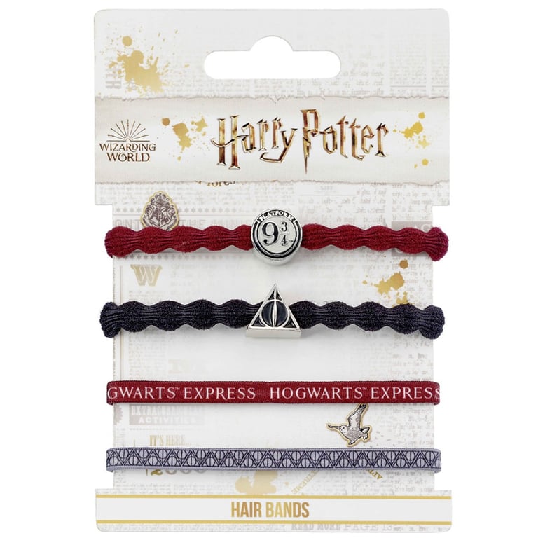 Harry Potter 9 & 3 Quarters Hair Bands Set - Wizarding World Accessories