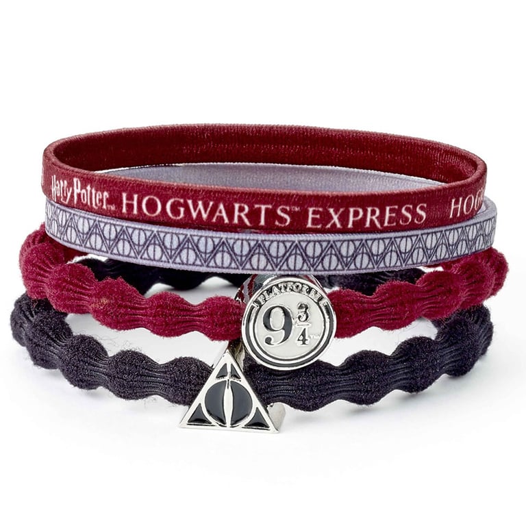 Harry Potter 9 & 3 Quarters Hair Bands Set - Wizarding World Accessories