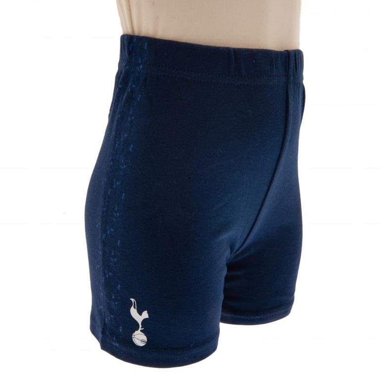 Tottenham Hotspur FC Navy & White Baby Kit - 2021-22 Season Cotton Short Set