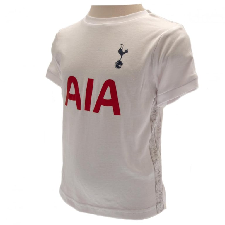 Tottenham Hotspur FC Navy & White Baby Kit - 2021-22 Season Cotton Short Set