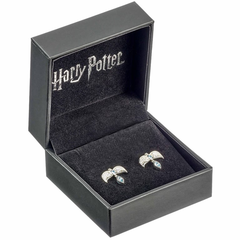 Sterling Silver Harry Potter Diadem Crystal Earrings