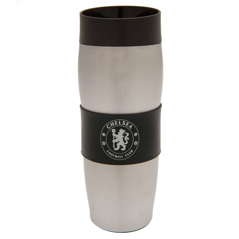 Chelsea FC Stainless Steel Thermal Mug - Insulated Drinkware with Executive Style Design and 24hr Temperature Control
