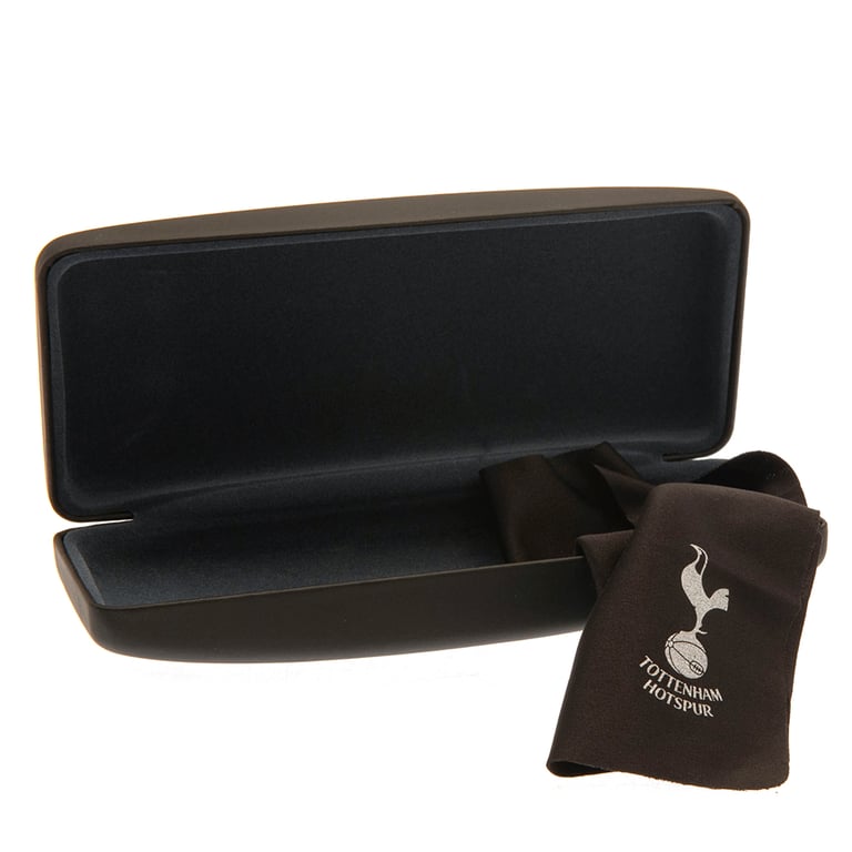 Tottenham Hotspur FC Debossed Glasses Case with Lens Cloth and Sunglasses Holder