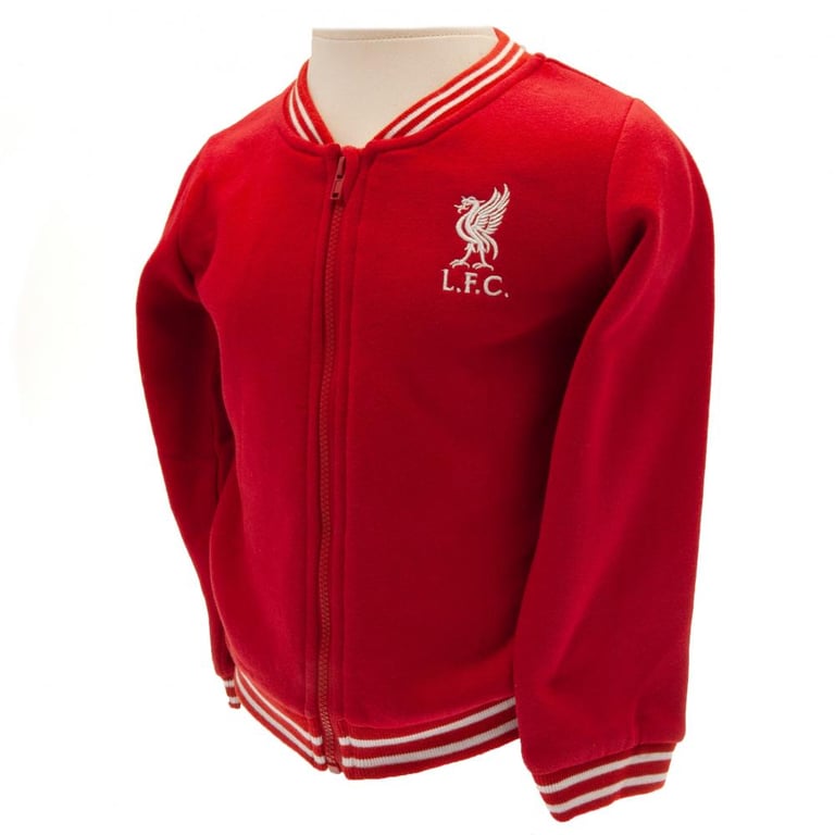 Liverpool FC Shankly Classic Red Jacket for 9-12 Months Infant, Soft & Comfortable Fit with Liverbird Embroidery