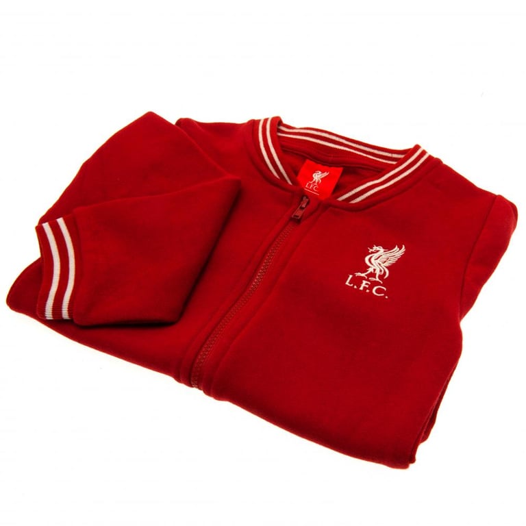 Liverpool FC Shankly Classic Red Jacket for 9-12 Months Infant, Soft & Comfortable Fit with Liverbird Embroidery