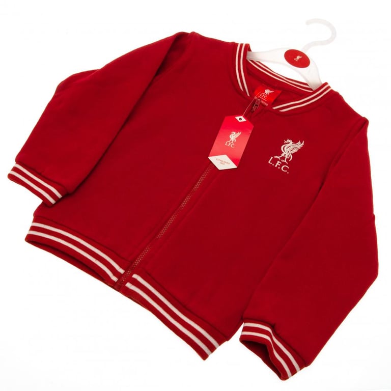 Liverpool FC Shankly Jacket - Classic Red Design, Soft Cotton Construction