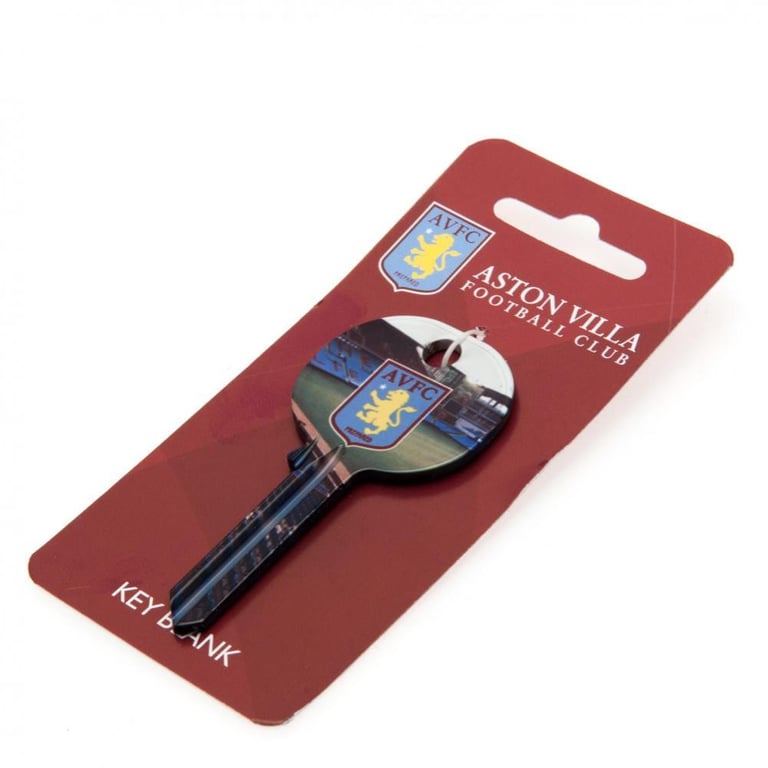Aston Villa FC Stadium Door Key - Customized Crest Design Key