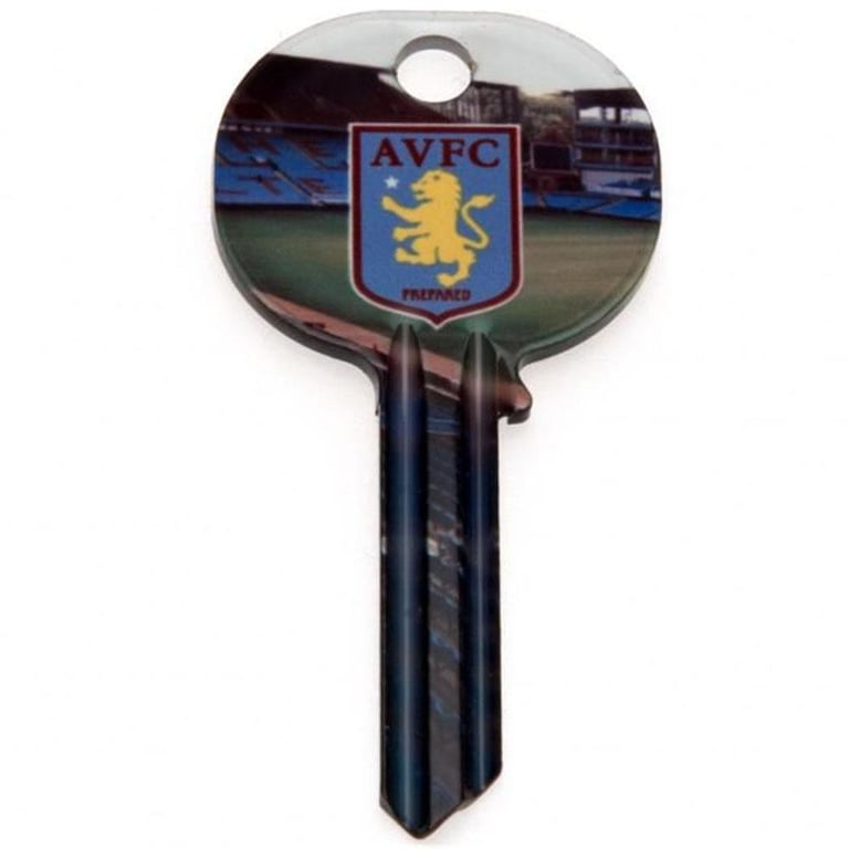 Aston Villa FC Stadium Door Key - Customized Crest Design Key