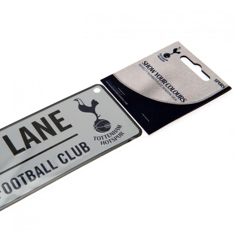 Tottenham Hotspur FC Metal Window Sign - Ready to Hang, Home of White Hart Lane