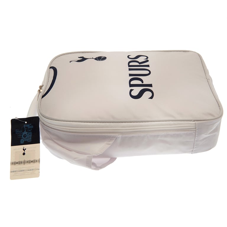 Tottenham Hotspur FC Kit Lunch Bag - Double Zipped Club Crest Design