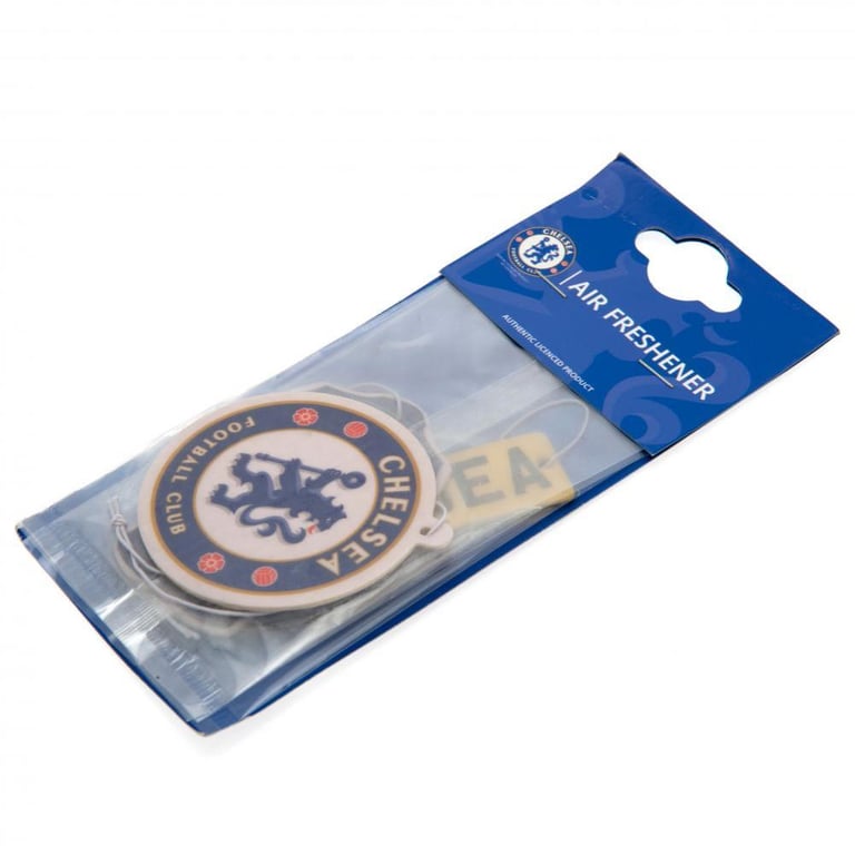 Chelsea FC 3pk Long Lasting Air Fresheners - Home Fragrance for Football Fans