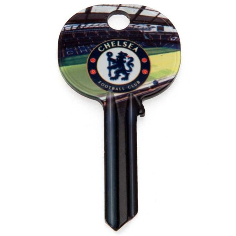 Chelsea FC Stadium Door Key - Custom Cut Club Crest Design Home Decor Key