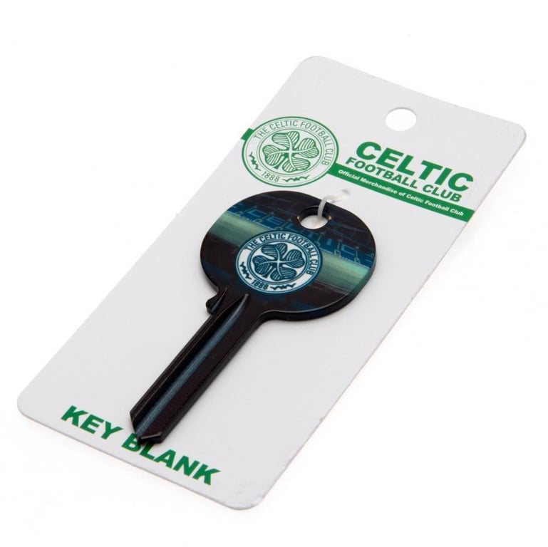 Celtic FC Stadium Door Key - Custom Cut Club Crest Design Key