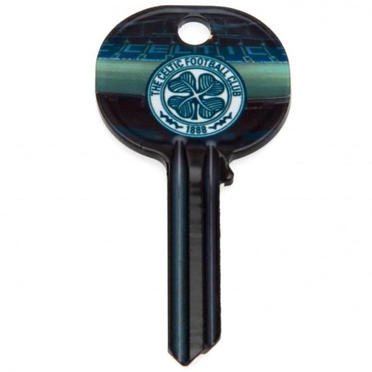 Celtic FC Stadium Door Key - Custom Cut Club Crest Design Key