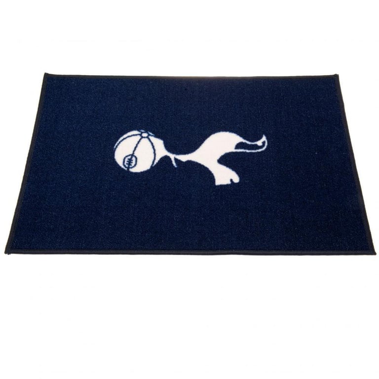 Tottenham Hotspur FC Polyamide Club Crest Bedroom Rug - Non-Slip, Machine Washable