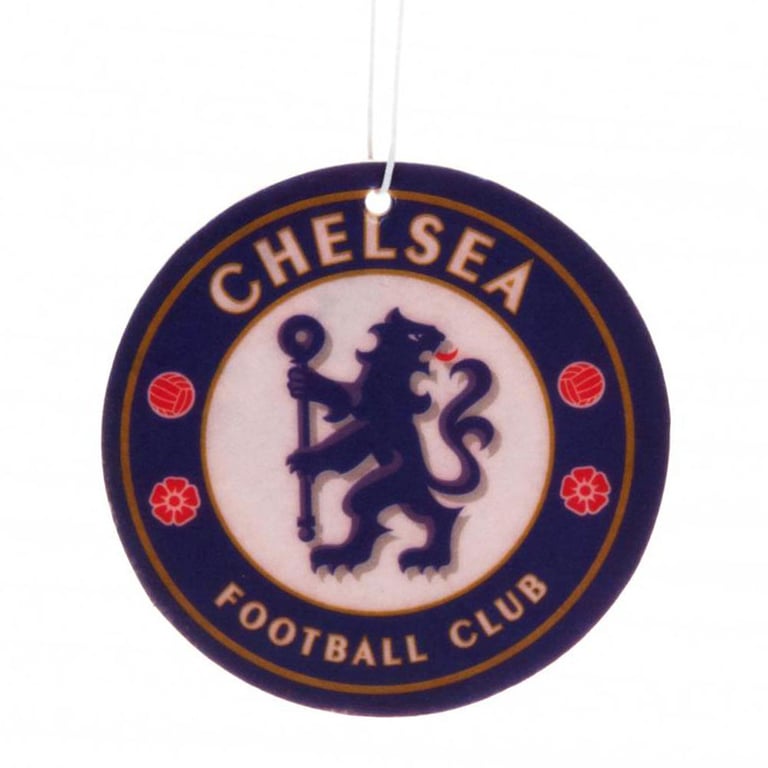 Chelsea FC Crest Shaped Long Lasting Air Freshener - Official Team Scent