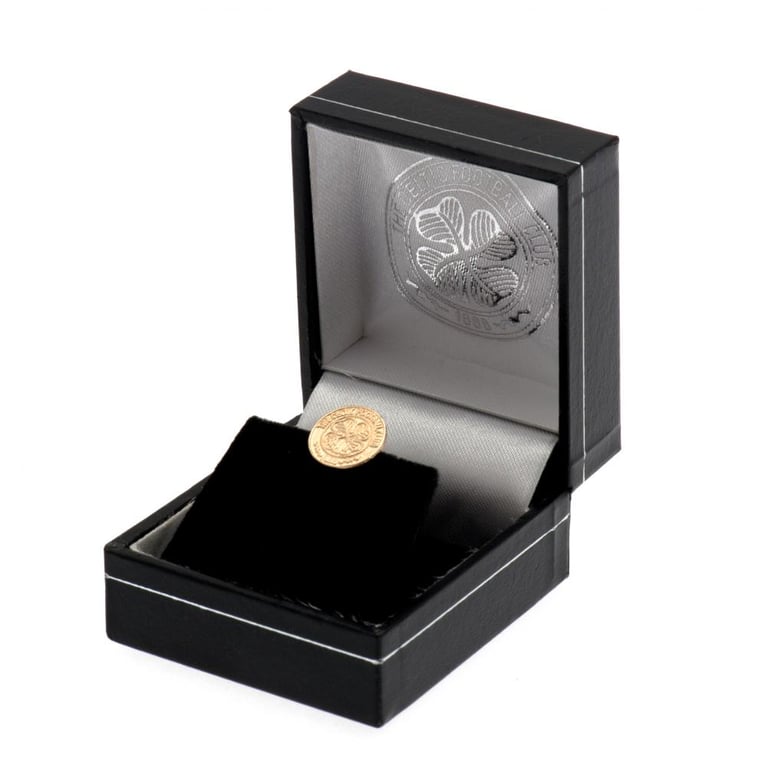 9ct Gold Celtic FC Crest Earring - Official Club Jewelry