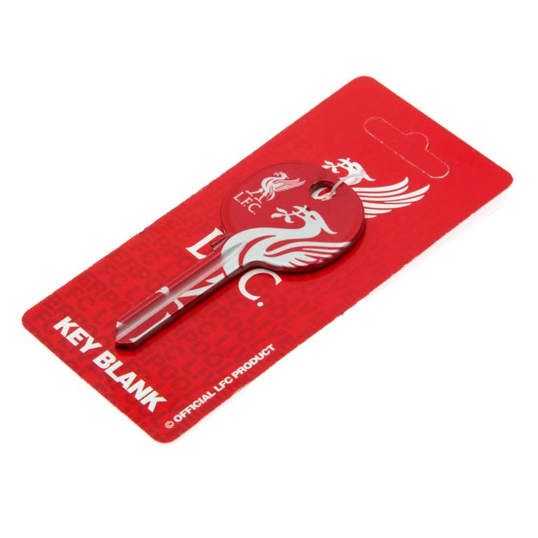 Liverpool FC Crest Door Key - Customised Club Crest Design on Both Sides