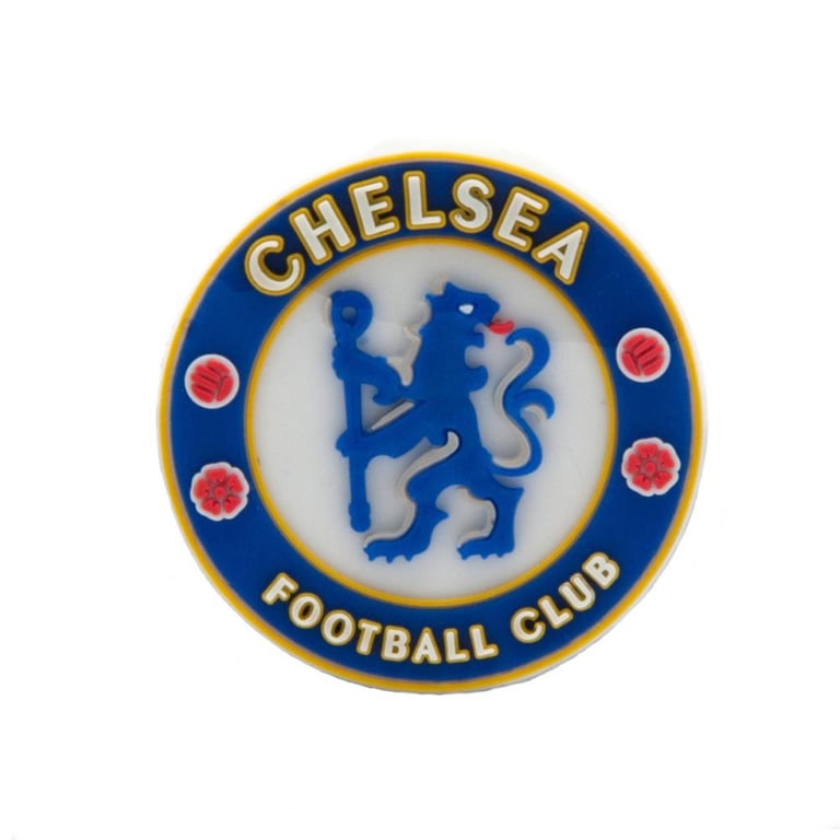Chelsea FC 3D Fridge Magnet - Vibrant Colour Crest Decoration for Metal Surfaces and Fridge