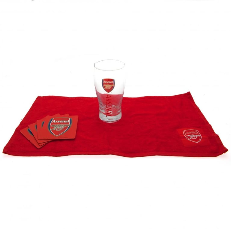Arsenal FC Mini Bar Set - Complete Home Bar Essentials