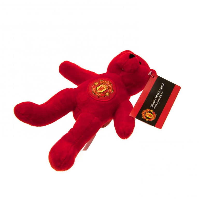 Arsenal FC Mini Bear - 100 Polyester Soft Plush with Woven Crest and Stitched Features