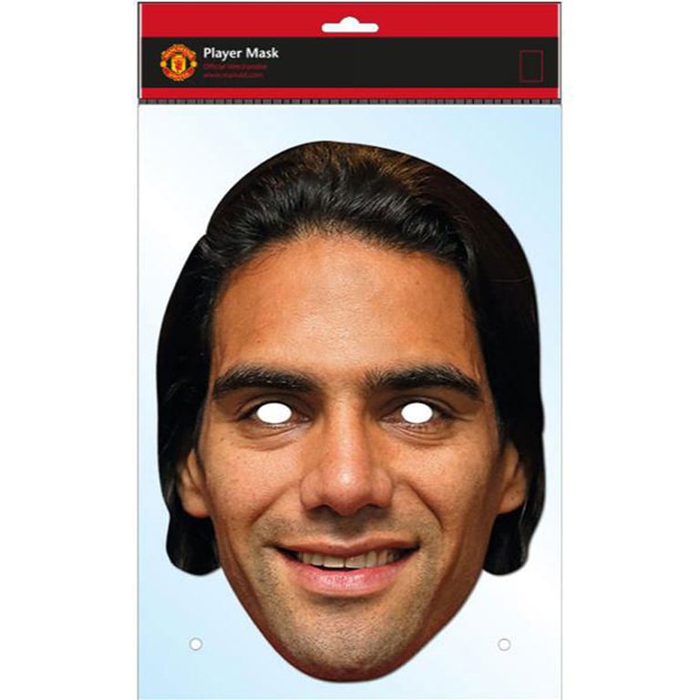 Falcao High Quality Durable Printed Face Mask with Eye Holes and Elastic Strap