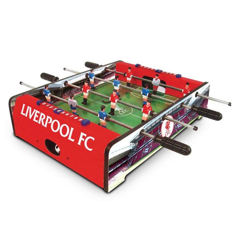 Liverpool FC 20 Stadium Table Football Game for 6 Players - Red or Blue Teams