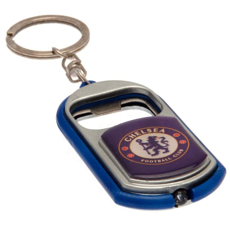 Chelsea FC Multi-Function Keyring with Torch and Bottle Opener