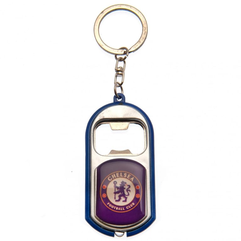 Chelsea FC Multi-Function Keyring with Torch and Bottle Opener