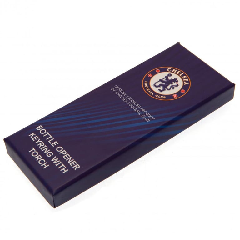 Chelsea FC Multi-Function Keyring with Torch and Bottle Opener