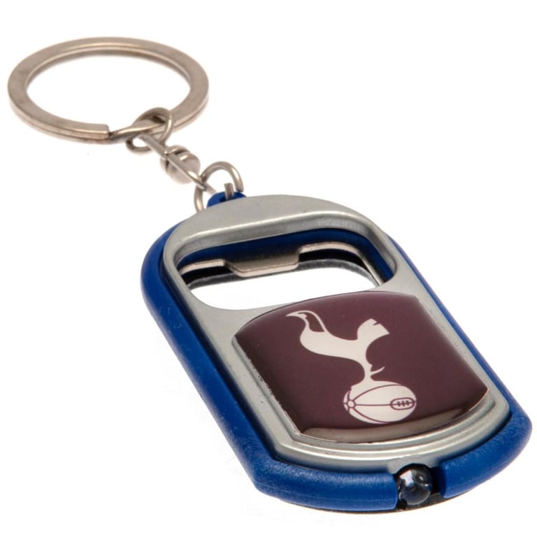 Tottenham Hotspur FC Keyring Torch Bottle Opener - Multi-Functional Club Crested Accessory