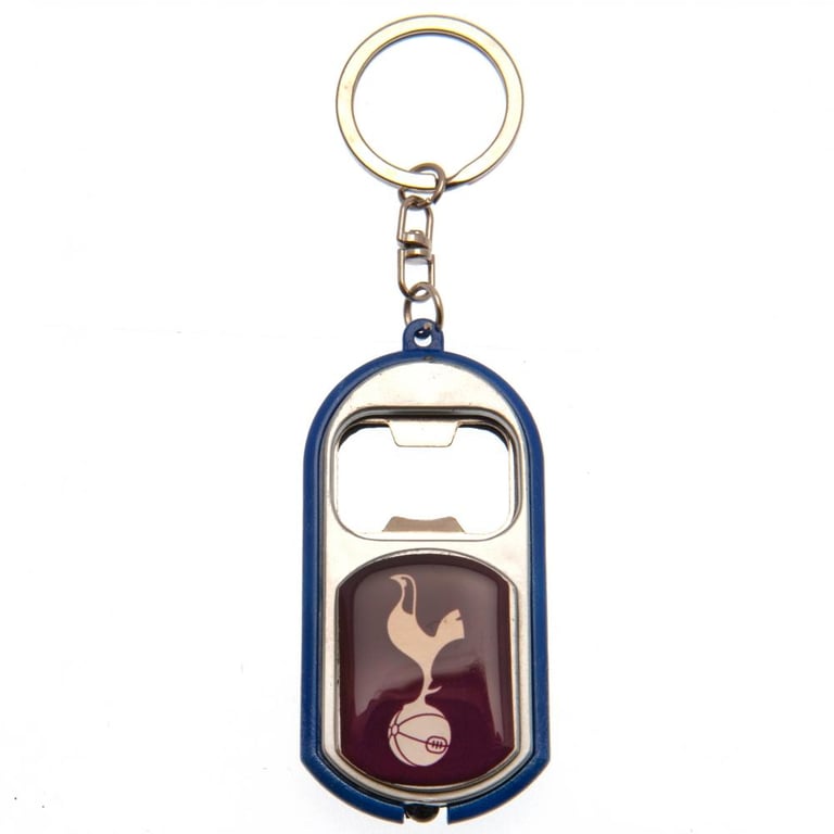 Tottenham Hotspur FC Keyring Torch Bottle Opener - Multi-Functional Club Crested Accessory