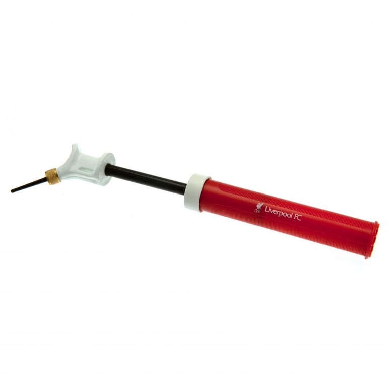 Liverpool FC Dual Action Mini Football Pump with Needle - Portable & Easy Inflation