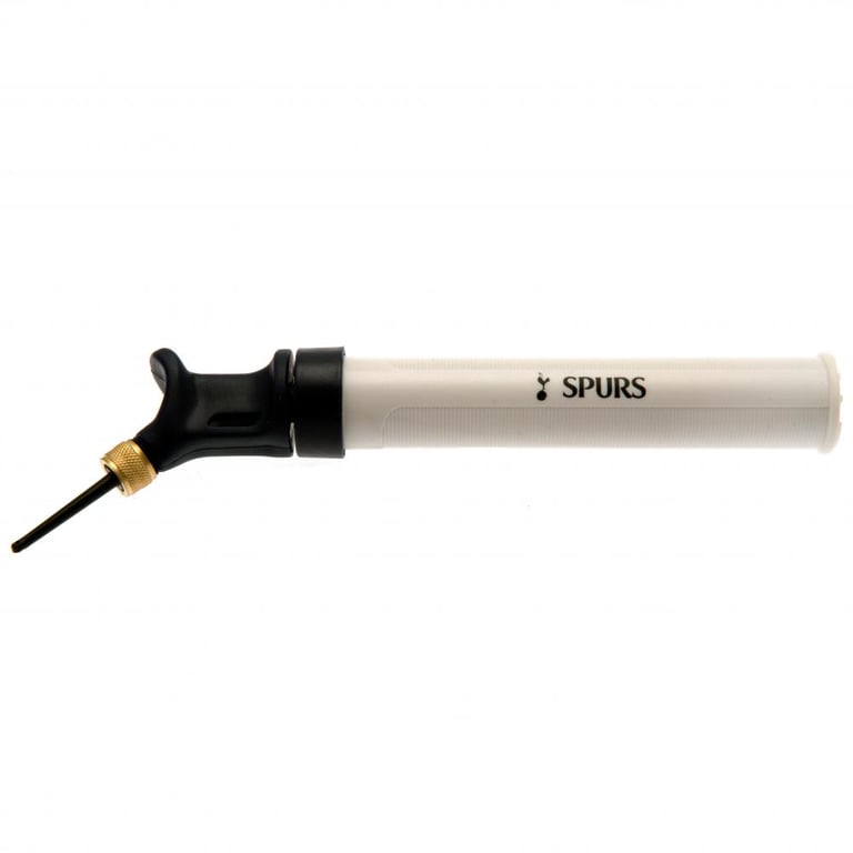 Tottenham Hotspur FC Dual Action Mini Football Pump - Includes Needle for Easy Inflation