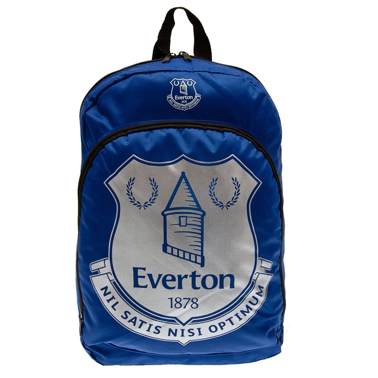 Everton FC Colour React Large Capacity Backpack - Adjustable Straps & Double Zipped Main Compartment