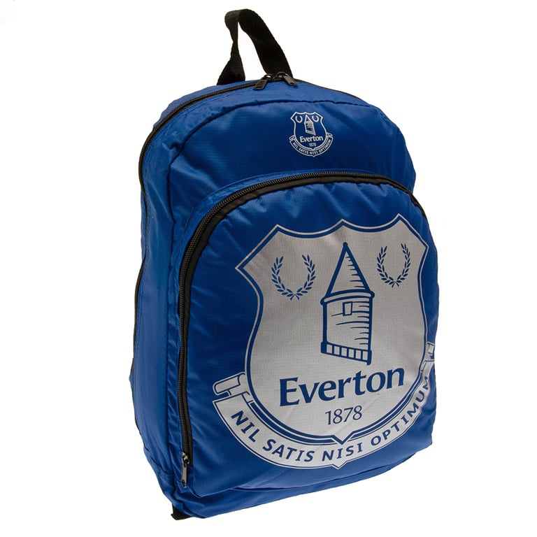 Everton FC Colour React Large Capacity Backpack - Adjustable Straps & Double Zipped Main Compartment