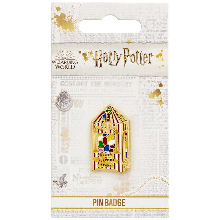 Harry Potter Bertie Botts Every Flavour Bean Enamel Pin Badge