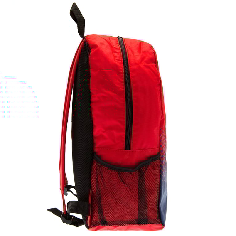 Arsenal FC Club Crest Padded Backpack - Adjustable Straps & Double Zipped Main Compartment