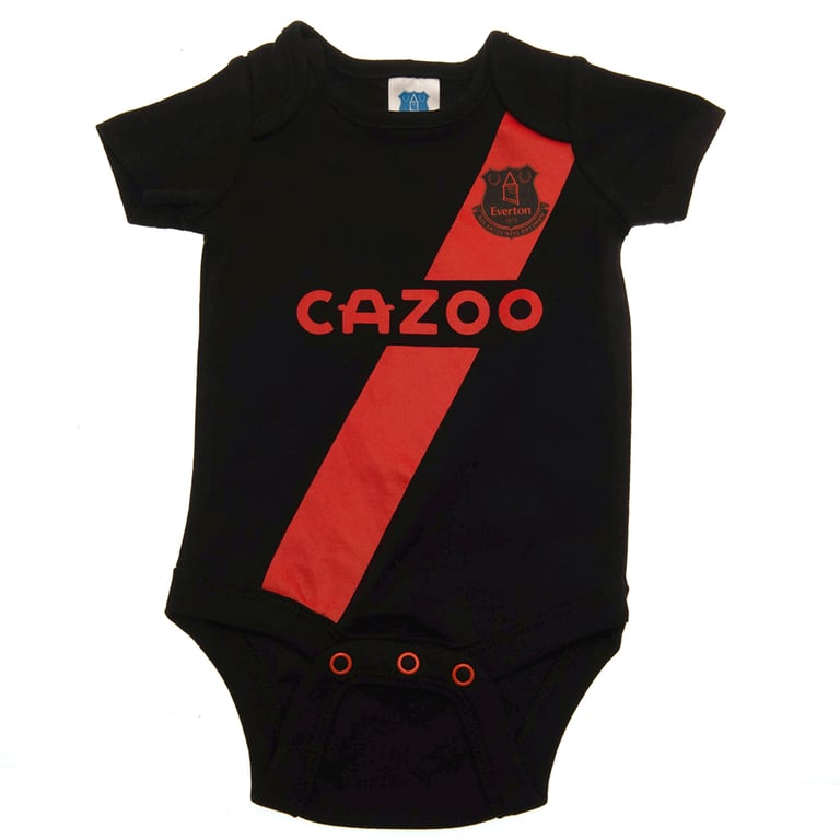Everton FC 2 Pack Cotton Bodysuit for 0-3 Months Babies