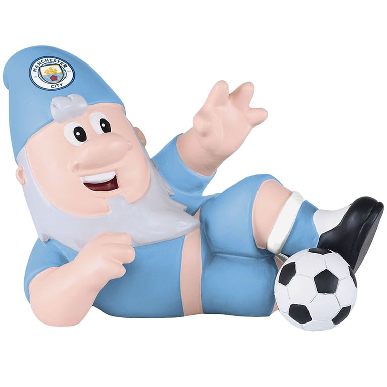 Manchester City FC Sliding Tackle Garden Decoration Statue