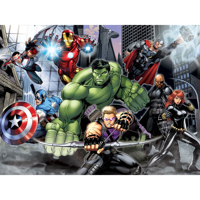 Avengers 3D Moving Image Jigsaw Puzzle - 500pc Marvel Challenge