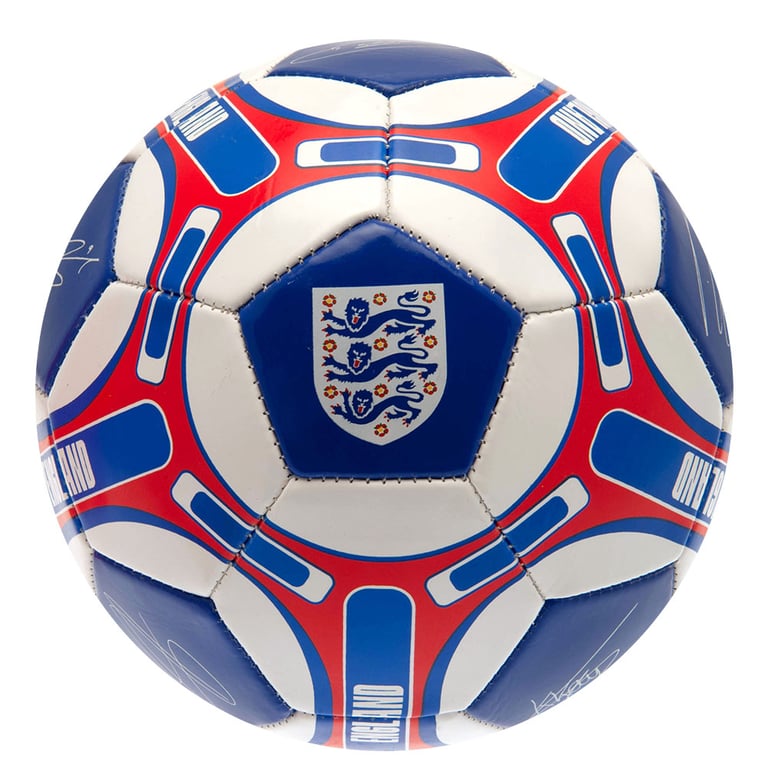 England FA Signature Gift Set - PVC Football, Water Bottle & Mini Hand Pump Training Kit
